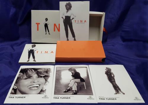 Tina Turner Twenty Four Seven UK Promo box set (171771)